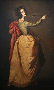 GRAMATICA, Antiveduto Saint Ursula oil on canvas
